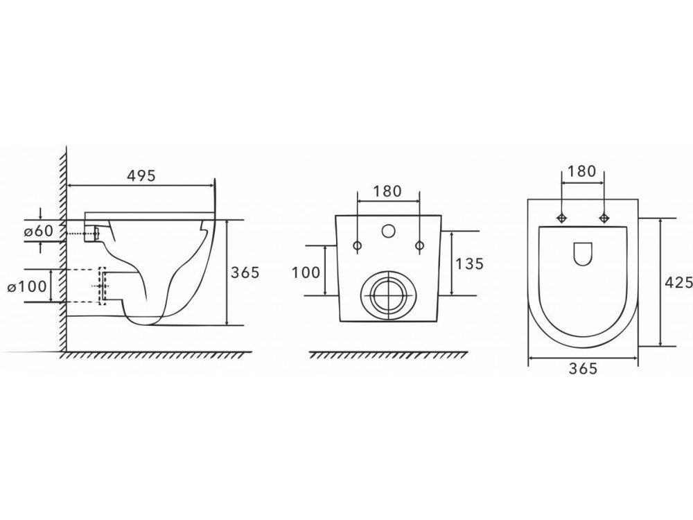 Унитаз AV Engineering Comfort X1 (Tornado смыв) - фото3