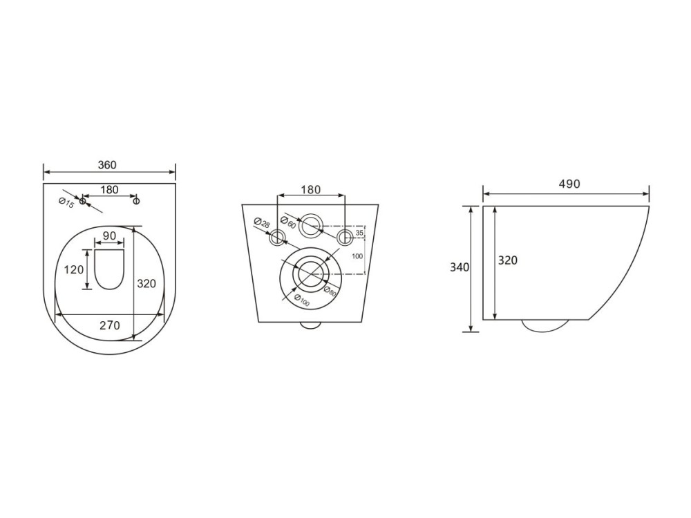 Унитаз AV Engineering Comfort X (Tornado смыв) - фото7