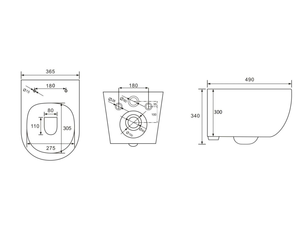 Унитаз AV Engineering GRAND X (Tornado смыв) - фото3