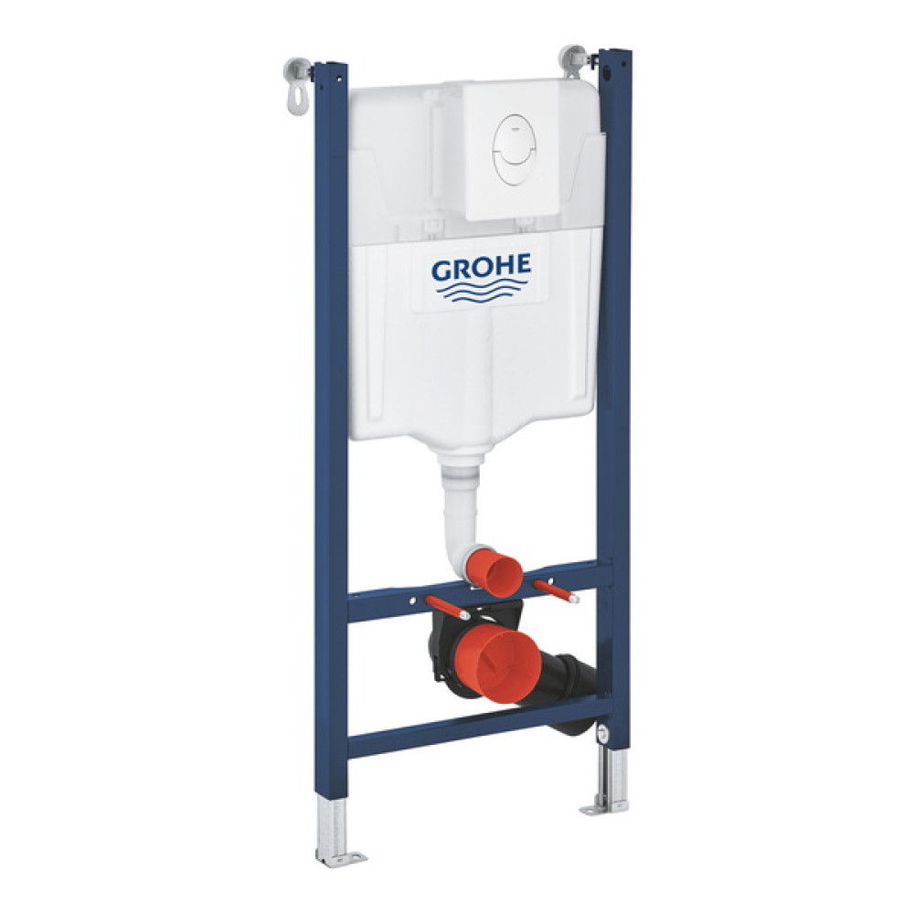 Инсталляция для унитаза Grohe Rapid с белой кнопкой - фото2