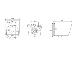 Унитаз AV Engineering Alca X (Tornado смыв)- фото3