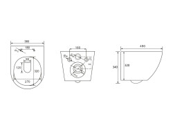 Унитаз AV Engineering Comfort X (Tornado смыв)- фото7