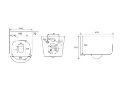 Унитаз AV Engineering ART X (Tornado смыв)- фото3