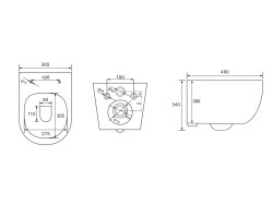Унитаз AV Engineering GRAND X (Tornado смыв)- фото3