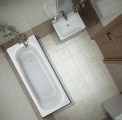 Ванна BLB Universal HG 170х70 см- фото