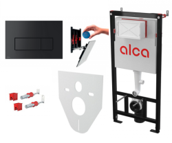 Инсталляция для унитаза Alcaplast AM101/1120 с кнопкой M578- фото